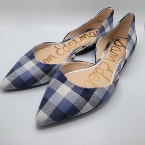 Sam Edelman Plaid Flats Size 7.5